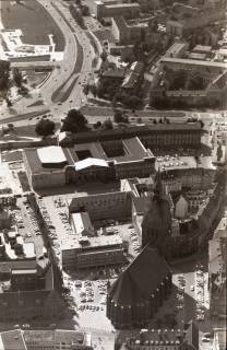 ARH NL Koberg 2632, Leineschloss und Marktkirche, Hannover, 1971