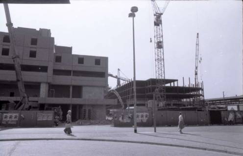 ARH NL Koberg 313, Baustelle am Raschplatz, Hannover, 1976