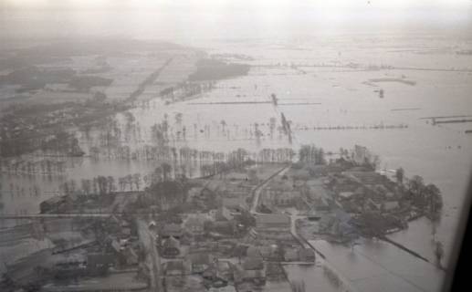 ARH NL Koberg 3516, Hochwasser der Aller, Rethem (Aller), 1962