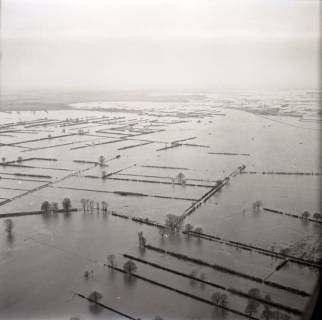 ARH NL Koberg 3535, Hochwasser der Aller, bei Rethem (Aller), 1962