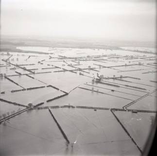 ARH NL Koberg 3536, Hochwasser der Aller, bei Rethem (Aller), 1962