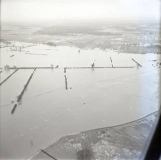 ARH NL Koberg 3537, Hochwasser der Aller, bei Rethem (Aller), 1962