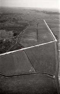 ARH NL Koberg 3696, Windhorngraben und Südbach, links Hagenburger Moor, Wunstorf, 1960