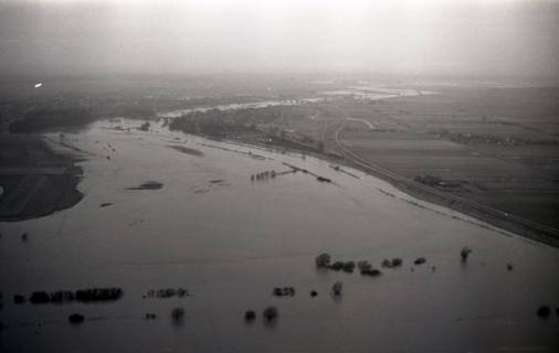 ARH NL Koberg 3936, Hochwasser der Leine, Neustadt a. Rbge., 1962