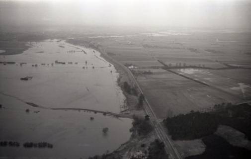 ARH NL Koberg 3938, Hochwasser der Leine, Neustadt a. Rbge., 1962