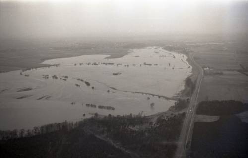 ARH NL Koberg 3939, Hochwasser der Leine, Neustadt a. Rbge., 1962