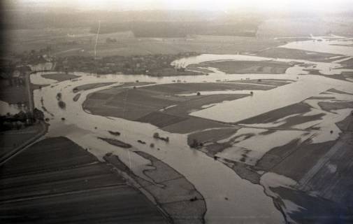ARH NL Koberg 3950, Hochwasser der Leine, Neustadt a. Rbge., 1962