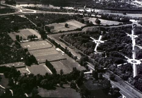 ARH NL Koberg 4033, Herrenhäuser Gärten und Sportanlage, Herrenhausen, 1961