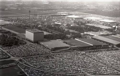 ARH NL Koberg 4196, Messe und Parkplatz, Hannover, 1961