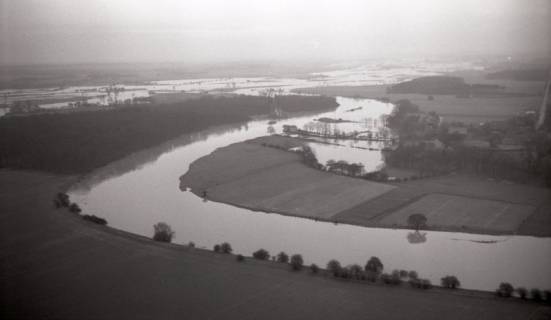 ARH NL Koberg 4389, Leinehochwasser, Mariensee, 1960