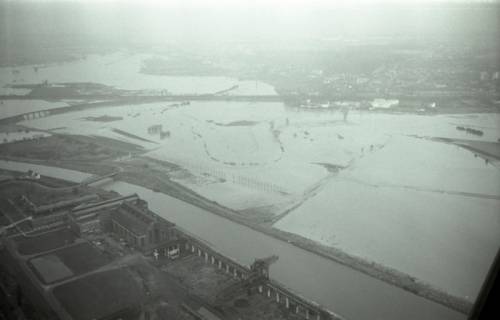 ARH NL Koberg 4419, Leinehochwasser, Ahlem, 1960