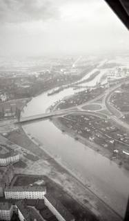ARH NL Koberg 4450, Hochwasser der Leine, zwischen Ahlem und Herrenhausen, 1960