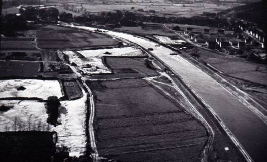 ARH NL Koberg 4464, Ausbau und Wasserregelung im Gebiet der Großen Aue, zwischen Bahrenburg und Bad Holzhausen, 1960