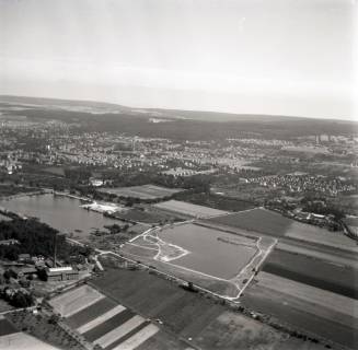 ARH NL Koberg 4870, Kiessee, Jahnstadion und Umgebung, Göttingen, 1959