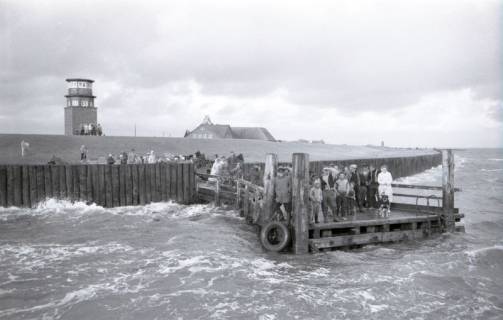 ARH NL Koberg 5693, Steg, Insel Neuwerk, 1958