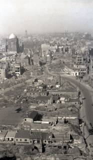 ARH NL Koberg 5853, Zerstörtes Hannover mit Blick Richtung Steintor, Hannover, 1947