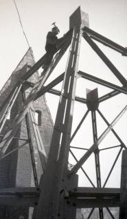 ARH NL Koberg 5858, Arbeiten an der zerstörten Marktkirche, Hannover, 1947