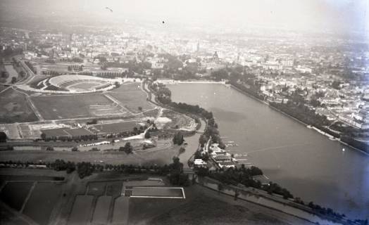 ARH NL Koberg 5950, Maschsee und Niedersachsenstadion, Hannover, 1958