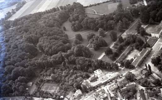 ARH NL Koberg 5989, Kurpark und Kurhaus, Bad Nenndorf, 1958