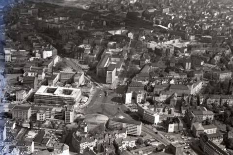 ARH NL Koberg 6182, Aegidientorplatz mit Theater am Aegi, Hannover, 1958