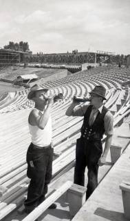 ARH NL Koberg 6378, Bau des Niedersachsenstadions, Hannover, 1951