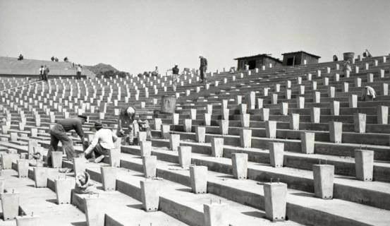 ARH NL Koberg 6394, Bau des Niedersachsenstadions, Hannover, 1951