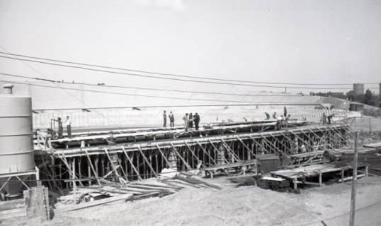 ARH NL Koberg 6405, Bau des Niedersachsenstadions, Hannover, 1951