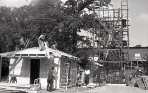 ARH NL Koberg 6901, Baustelle auf dem Messegelände, Hannover, 1947