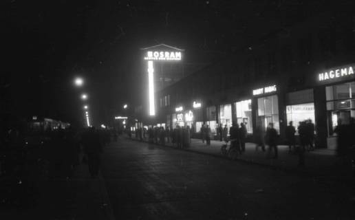 ARH NL Koberg 718, Kröpcke bei Nacht, Hannover, 1948