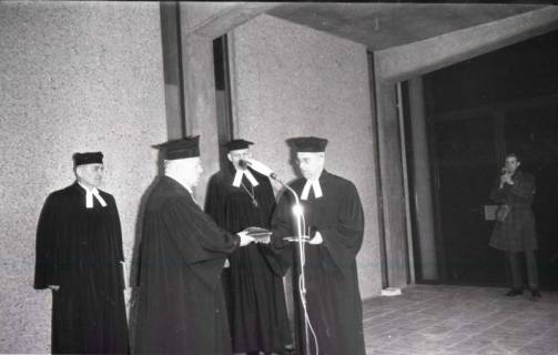 ARH NL Koberg 815, Einweihung der Gerhard-Uhlhorn-Kirche, Linden, 1964