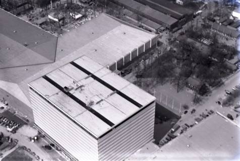 ARH NL Koberg 8177, Gebäude auf dem Messegelände, Hannover, 1958