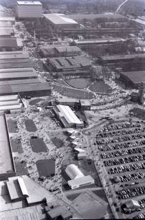 ARH NL Koberg 8184, Messegelände und Parkplatz, Hannover, 1958
