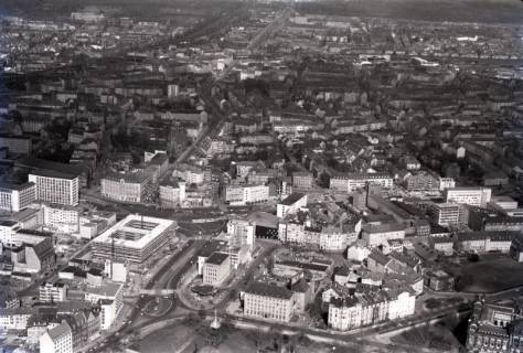 ARH NL Koberg 8208, Aegidientorplatz mit Theater am Aegi, Hannover, 1957