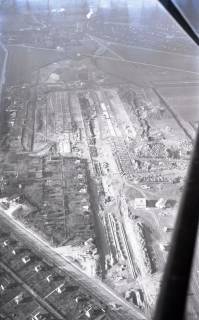 ARH NL Koberg 8214, Bau des Großmarktes, Hannover, 1957