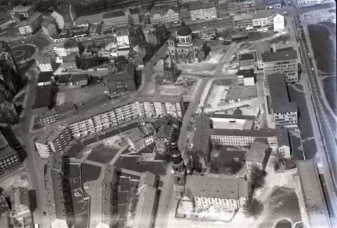 ARH NL Koberg 8246, Neustädter Kirche und Goetheplatz, Hannover, 1958
