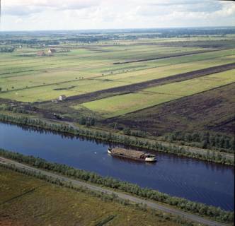 ARH NL Koberg 8474, Emsland, Kanal, Torfabbau , 1957