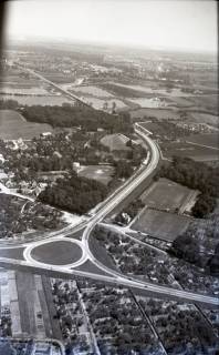 ARH NL Koberg 8519, Kreisel mit Südschnellweg, Ricklingen, 1957