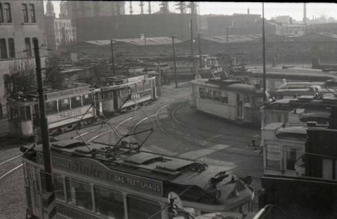 ARH NL Koberg 884, Straßenbahndepot Glocksee, Hannover, 1952