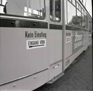 ARH NL Koberg 888, Neue Straßenbahntypen der Üstra, Hannover, 1963