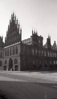 ARH NL Koberg 9198, Zerstörtes Altes Rathaus, Hannover, 1946