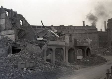 ARH NL Koberg 9215, Zerstörtes Continental-Werk und Trümmer, Vahrenwald, 1947