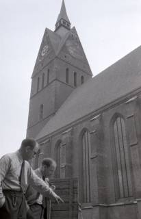 ARH NL Koberg 9389, Ausgrabungen an der Marktkirche, Hannover, 1953