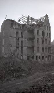 ARH NL Koberg 9511, Trümmer und zerstörte Häuser, Hannover, 1947