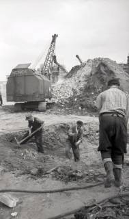 ARH NL Koberg 9598, Bauarbeiten am Steintor, Hannover, 1948
