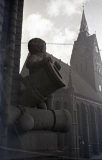 ARH NL Koberg 9722, Blick vom "Kanonenbengel" auf die Marktkirche, Hannover, 1936