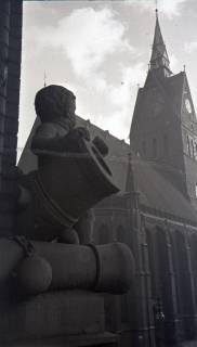 ARH NL Koberg 9723, Blick vom "Kanonenbengel" auf die Marktkirche, Hannover, 1936