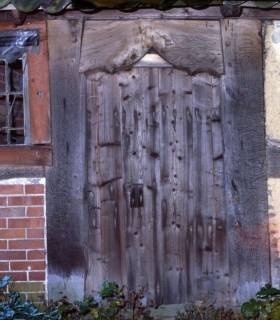 ARH NL Machinowski 32, Holztür, Wackerwinkel, 1985