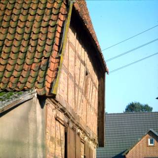 ARH NL Machinowski 87, Scheune mit Fachwerkfassade, Schwüblingsen, 1981