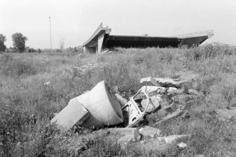 ARH NL Mellin 01-025/0007, Brückenbauwerk der A37 über die Buchholzer Straße in Hannover, ohne Datum