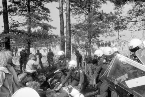 ARH NL Mellin 01-038/0002, Anti-AKW-Demonstration, Gorleben, nach 1978